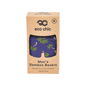 Eco Chic Retail Ltd Eco-Chic Eco Friendly Men's Bamboo Palm Tree