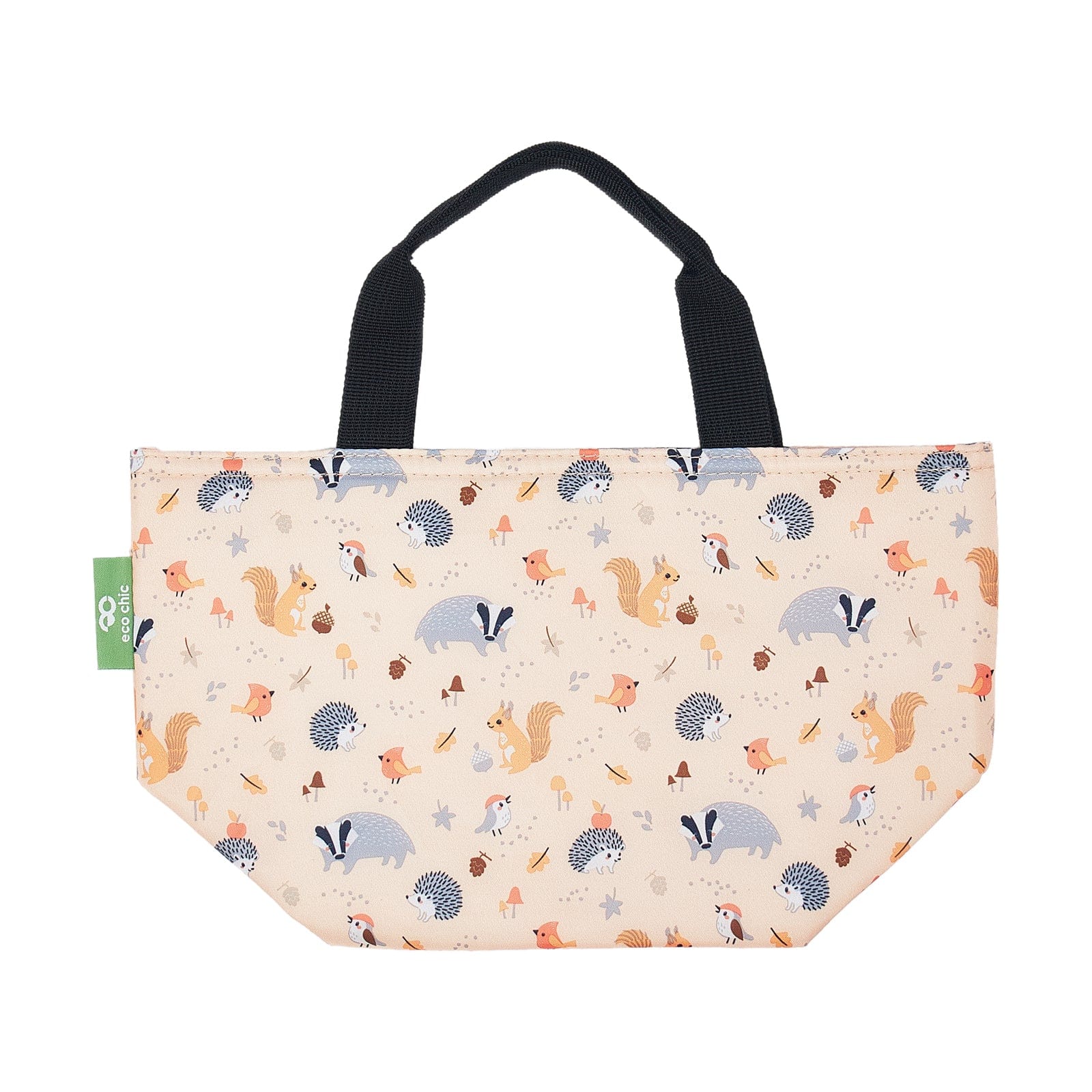 Eco Chic Eco Chic Lightweight Foldable Lunch Bag Woodland