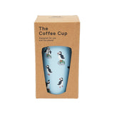 Eco Chic Eco Chic Thermal Coffee Cup Multi Puffin