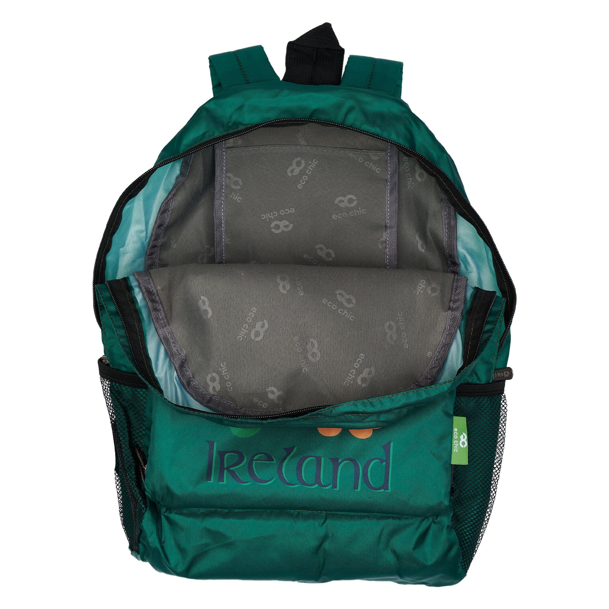 Eco Chic Eco Chic Tourist Collection Foldable Backpack - Ireland