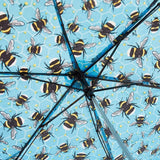 Eco Chic Eco Chic Blue Bees Mini Umbrella