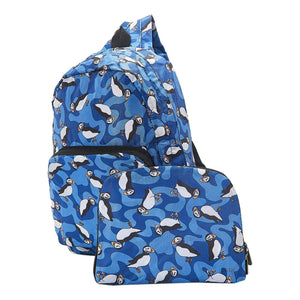 Eco Chic Eco Chic Lightweight Foldable Backpack Puffin