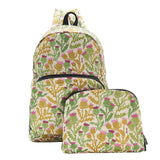 Eco Chic Beige Eco Chic Lightweight Foldable Backpack Thistle