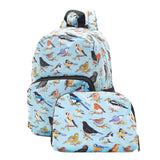 Eco Chic Eco Chic Lightweight Foldable Mini Backpack Wild Birds