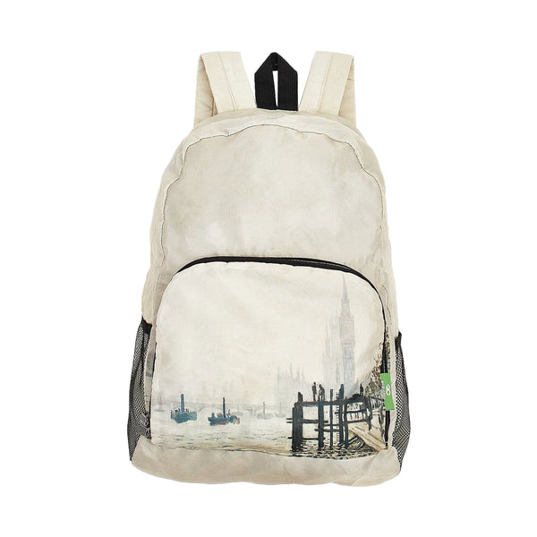 National Gallery Collection Foldable Backpack The Thames Below Westm
