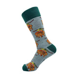 Eco Chic Grey Eco Chic Eco-Friendly Bamboo Socks Highland Cow