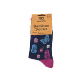 Eco Chic Eco Chic Eco-Friendly Bamboo Socks Monarch Butterflies