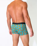 Eco Chic Retail Ltd Eco-Chic Eco Friendly Men's Bamboo Boxers Highland Cow