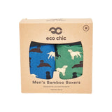 Eco Chic Retail Ltd Boxers en bambou écologiques Eco-Chic pour hommes Labradors