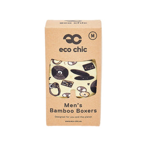 Eco Chic Retail Ltd Eco-Chic Eco Friendly Boxers de bambú para hombres Compilación de música
