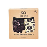 Eco Chic Retail Ltd Eco-Chic Eco Friendly Boxers de bambú para hombres Compilación de música