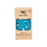 Eco Chic Retail Ltd Eco-Chic Eco Friendly Boxers de bambú para hombres Yates