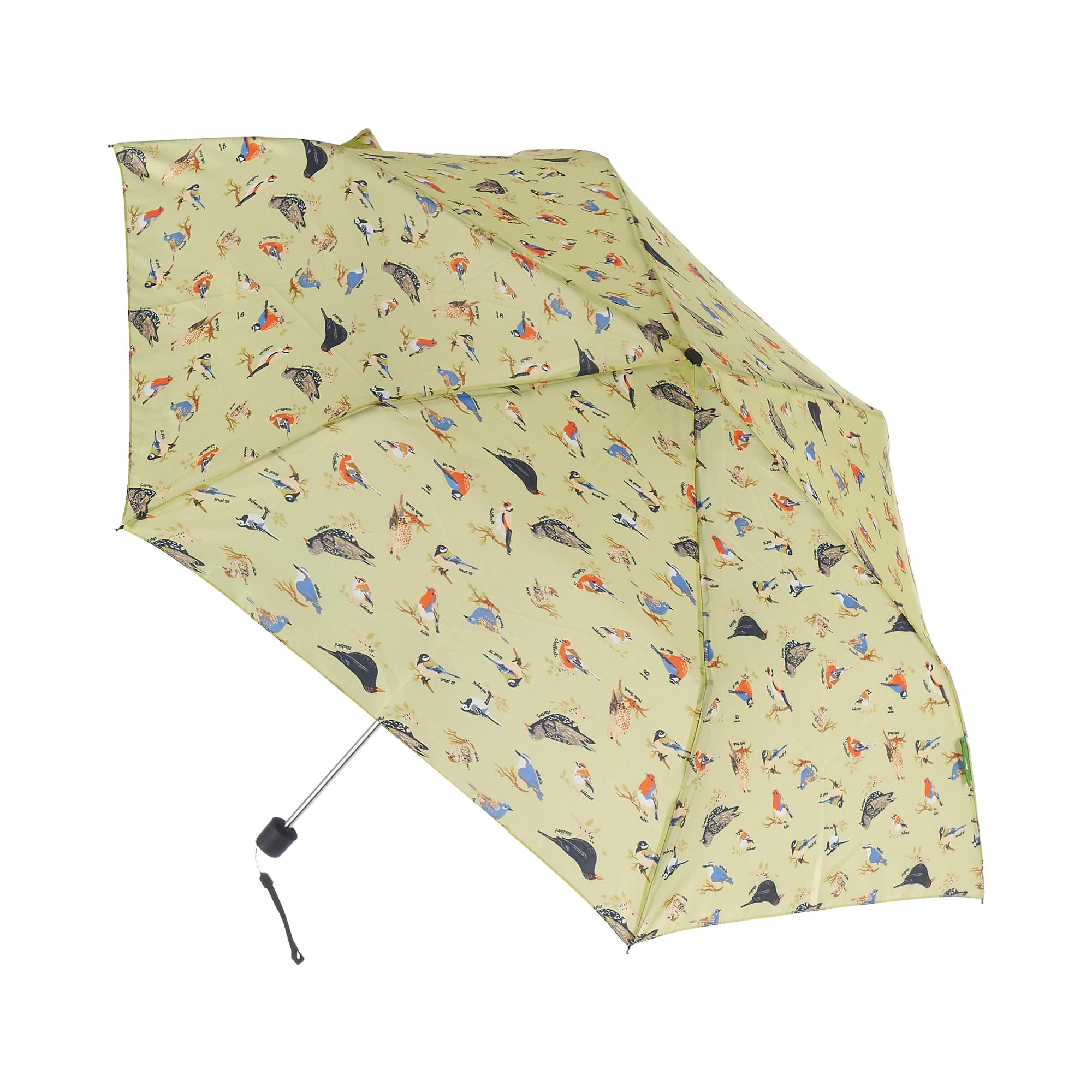 Eco Chic Eco Chic Foldable Mini Umbrella Wild Birds