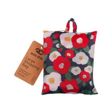 Eco Chic Eco Chic Foldable Reusable Large Shopping Bag Abstract Poppy