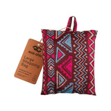 Eco Chic Eco Chic Foldable Reusable Large Shopping Bag Aztec Pattern