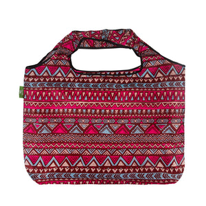 Eco Chic Eco Chic Foldable Reusable Large Shopping Bag Aztec Pattern