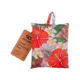 Eco Chic Eco Chic Foldable Reusable Large Shopping Bag Hibiscus