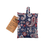 Eco Chic Eco Chic Foldable Reusable Large Shopping Bag Paisley