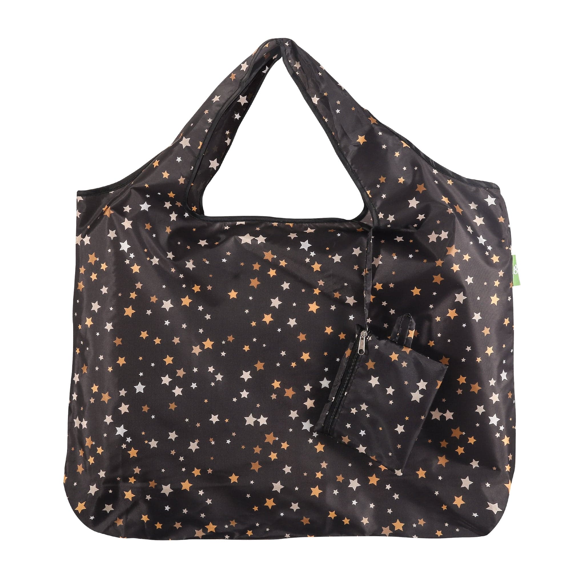 Eco Chic Eco Chic Foldable Reusable Large Shopping Bag Twinkle Star