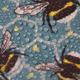 Eco Chic Eco Chic Folding Automatic Umbrella Bumble Bees