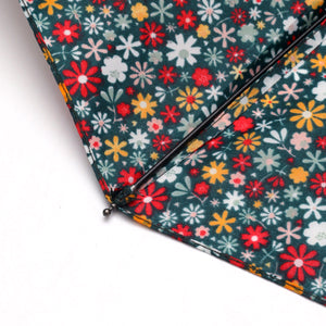 Eco Chic Folding Automatic Umbrella Ditsy