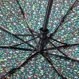 Eco Chic Eco Chic Folding Automatic Umbrella Ditsy