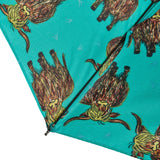 Eco Chic Eco Chic Folding Automatic Umbrella Highland Cow