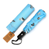 Eco Chic Eco Chic Folding Automatic Umbrella Multi Puffin