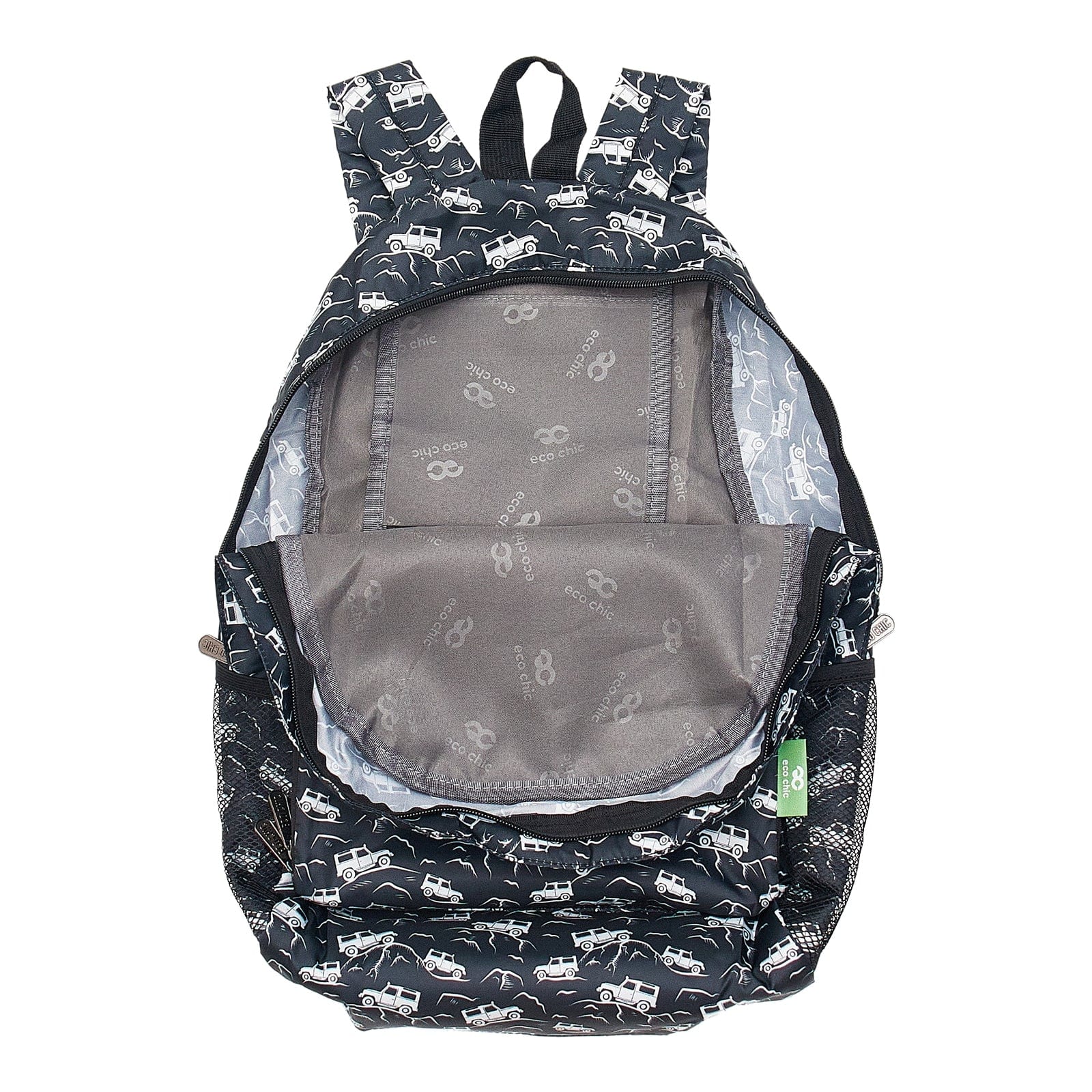 Eco Chic Eco Chic Lightweight Foldable Backpack Landrovers