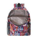 Eco Chic Eco Chic Lightweight Foldable Backpack Lush Floral