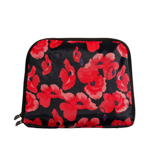 Eco Chic Eco Chic Lightweight Foldable Backpack Poppies