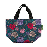 Eco Chic Green Eco Chic Lightweight Foldable Lunch Bag Big Bold Floral