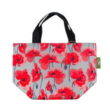 Eco Chic Eco Chic Lightweight Foldable Lunch Bag Poppies