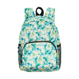 Eco Chic Beige Eco Chic Lightweight Foldable Mini Backpack Shamrocks