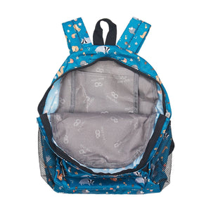 Eco Chic Grey Eco Chic Lightweight Foldable Mini Backpack Woodland