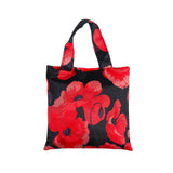 Eco Chic Eco Chic Lightweight Foldable Reusable Shopping Bag Poppies