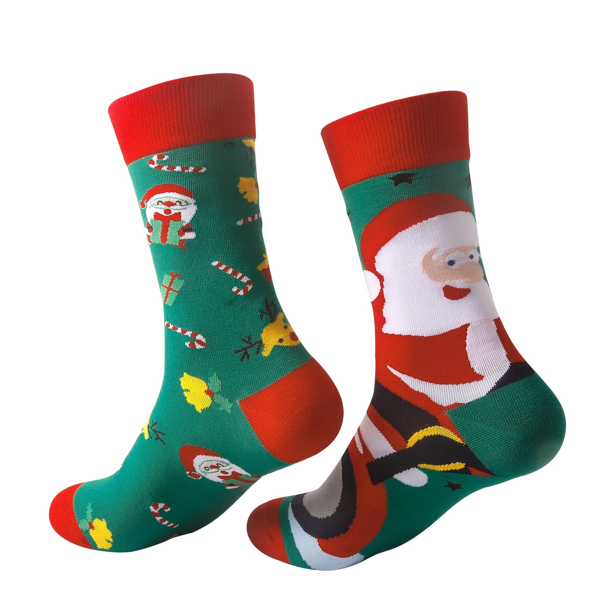 Eco Chic Eco Chic Organic Cotton Christmas Socks Candy Cane