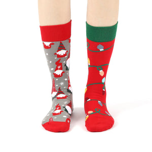 Eco Chic Eco Chic Organic Cotton Christmas Socks Elves