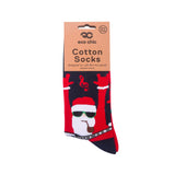 Eco Chic Eco Chic Organic Cotton Christmas Socks Funky