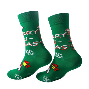 Eco Chic Eco Chic Organic Cotton Christmas Socks Gingerbread