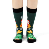 Eco Chic Eco Chic Organic Cotton Christmas Socks Santa