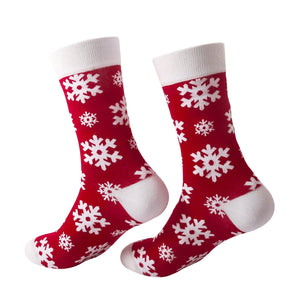 Eco Chic Eco Chic Organic Cotton Christmas Socks Snowflake