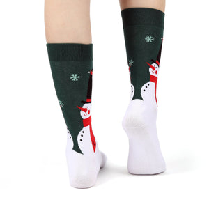 Eco Chic Eco Chic Organic Cotton Christmas Socks Snowman