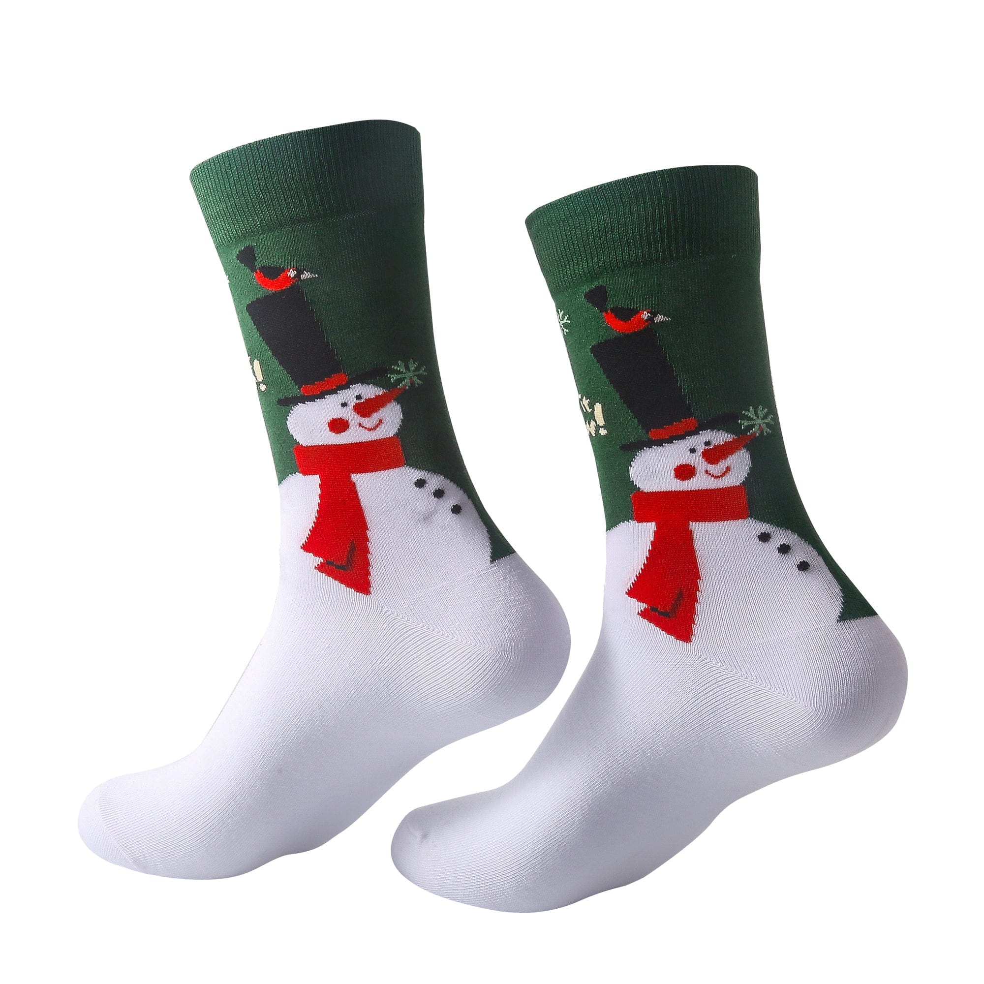 Eco Chic Eco Chic Organic Cotton Christmas Socks Snowman