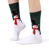 Eco Chic Eco Chic Organic Cotton Christmas Socks Snowman