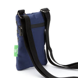 Eco Chic Retail Ltd Eco Chic Recycled Canvas Crossbody Phone Bag - Navy