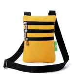 Eco Chic Retail Ltd Eco Chic Recycled Canvas Crossbody Phone Bag - Sunflower