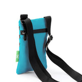 Eco Chic Eco Chic Recycled Canvas Crossbody Phone Bag - Teal