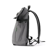 Eco Chic Retail Ltd Eco Chic Recycled Canvas Rollup Backpack - Carbon