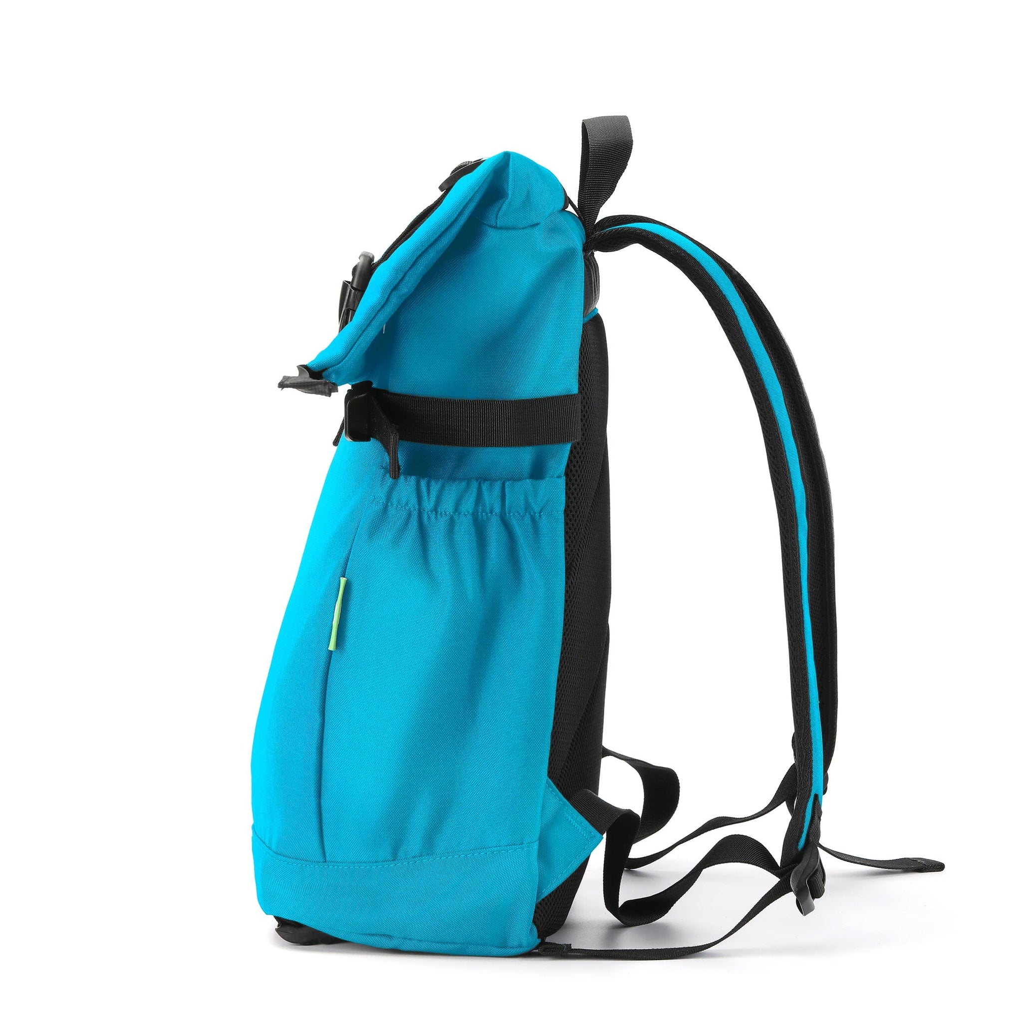 Eco Chic Eco Chic Recycled Canvas Rollup Backpack - Teal